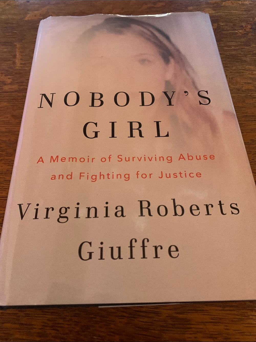 Nobody's Girl by - Pink Hardcover Memoir